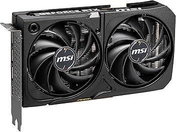 TARJETA DE VIDEO MSIGEFORCE RTX 5060 8GSHADOW 2X OC 8GBGDDR72535 MHZ 912-V537-038 NEGRO